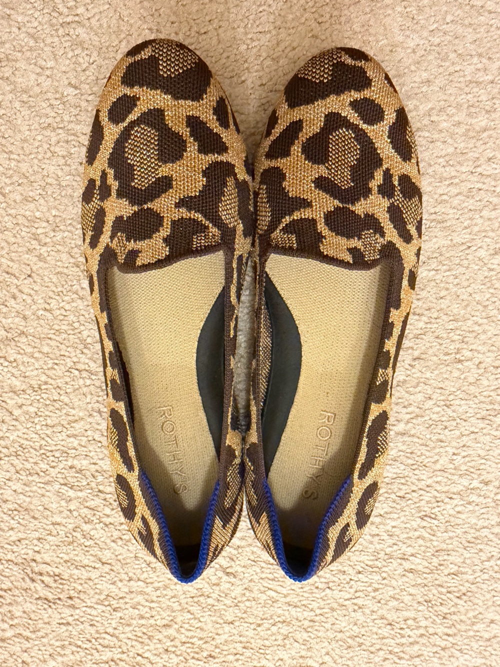 Rothy’s Leopard Loafer